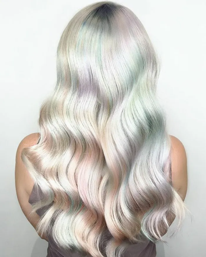 Holographic Hair Is Here And It's The Hottest Hair Trend Of 2017