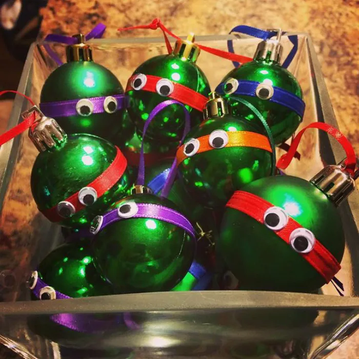 Tortugas ninja navideñas
