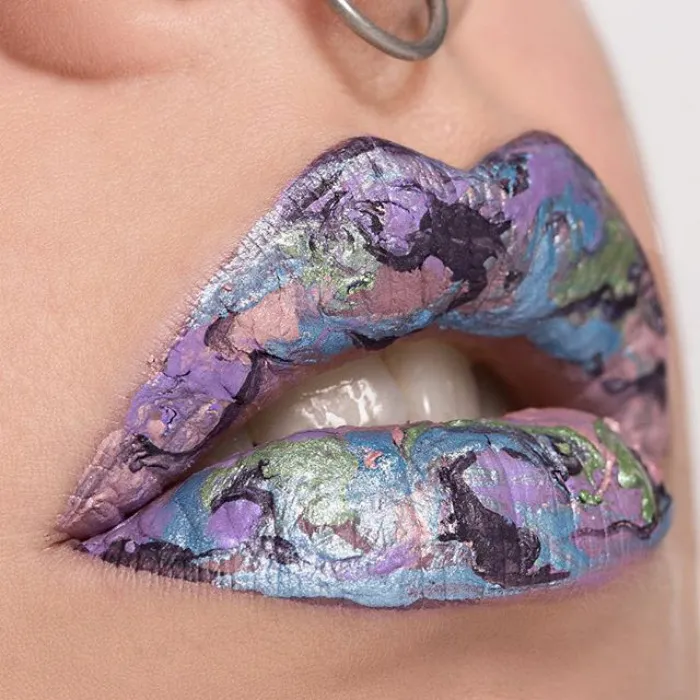 Marble Lips Are The Newest Makeup Trend Going Viral On Instagram