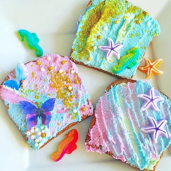 Mermaid Toast