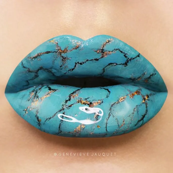 Marble Lips Are The Newest Makeup Trend Going Viral On Instagram
