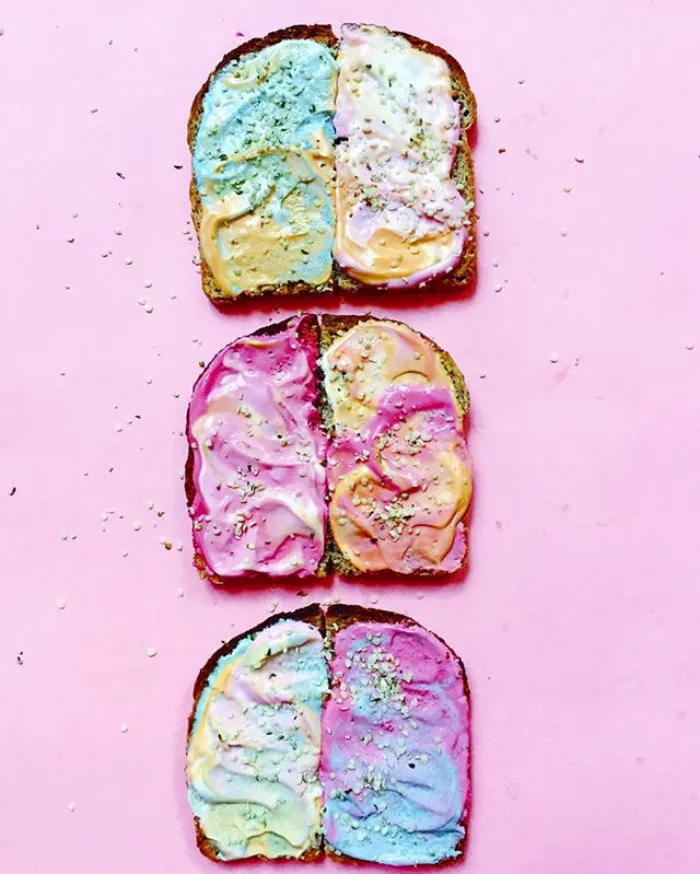 Mermaid Toast