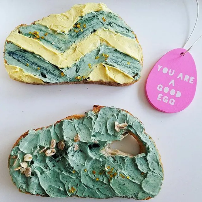Mermaid Toast