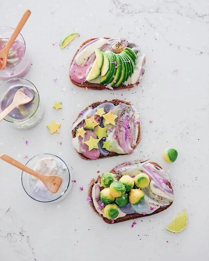 Mermaid Toast