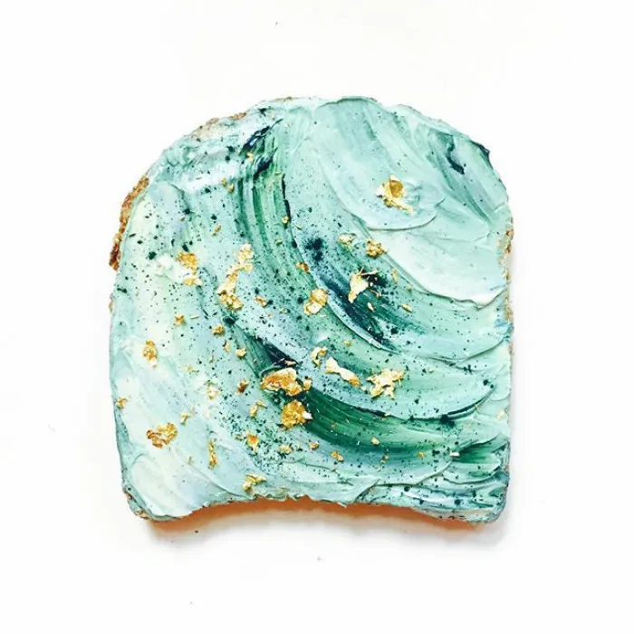 Mermaid Toast