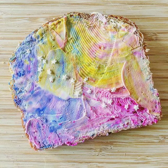 Mermaid Toast