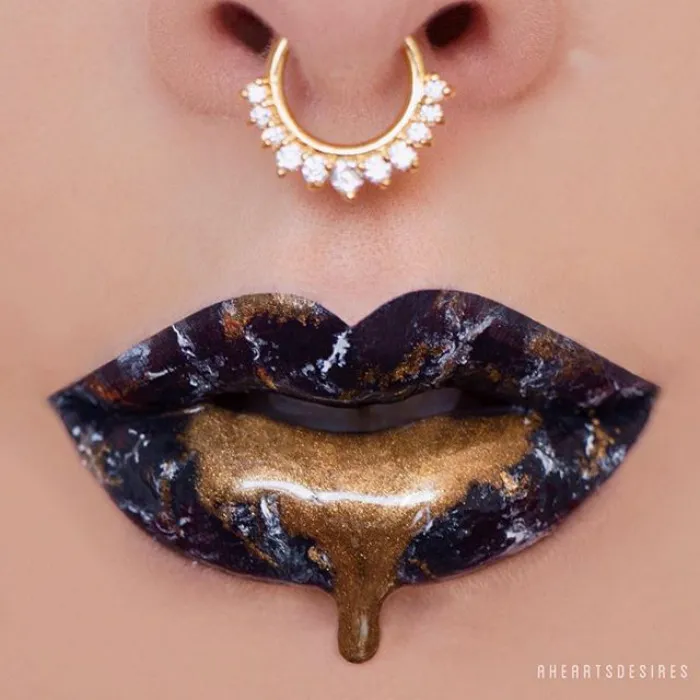 Marble Lips Are The Newest Makeup Trend Going Viral On Instagram