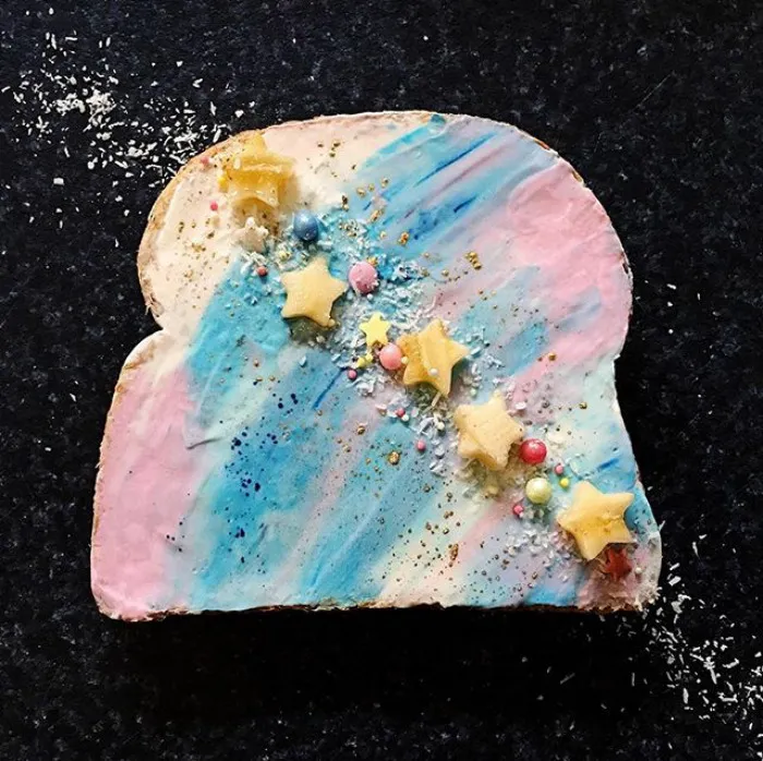 Mermaid Toast