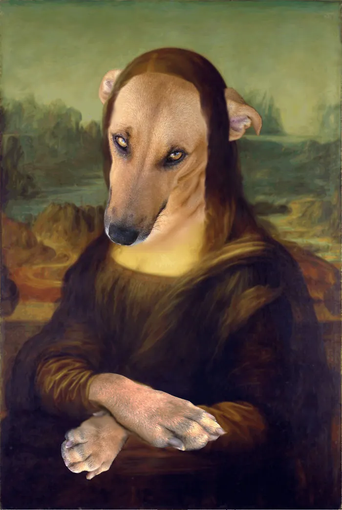 Benji As Mona Lisa