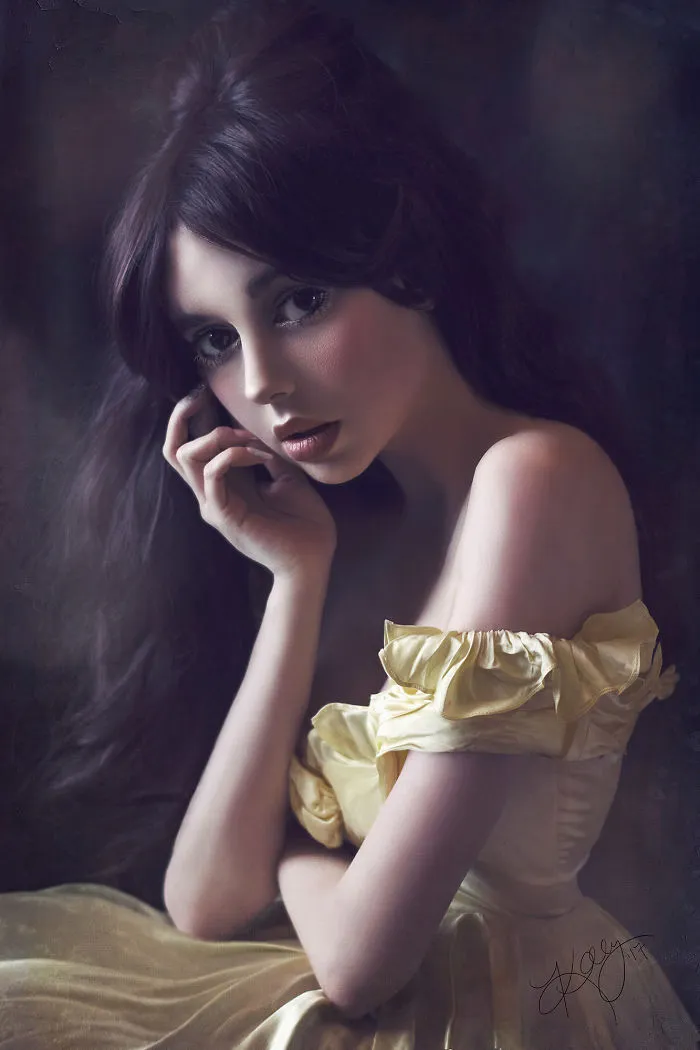 I Create Fantasy-Like Images By Giving Big Eyes To My Models