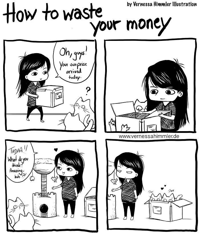 My Diary Comics About My Life With Two Cheeky Cats
