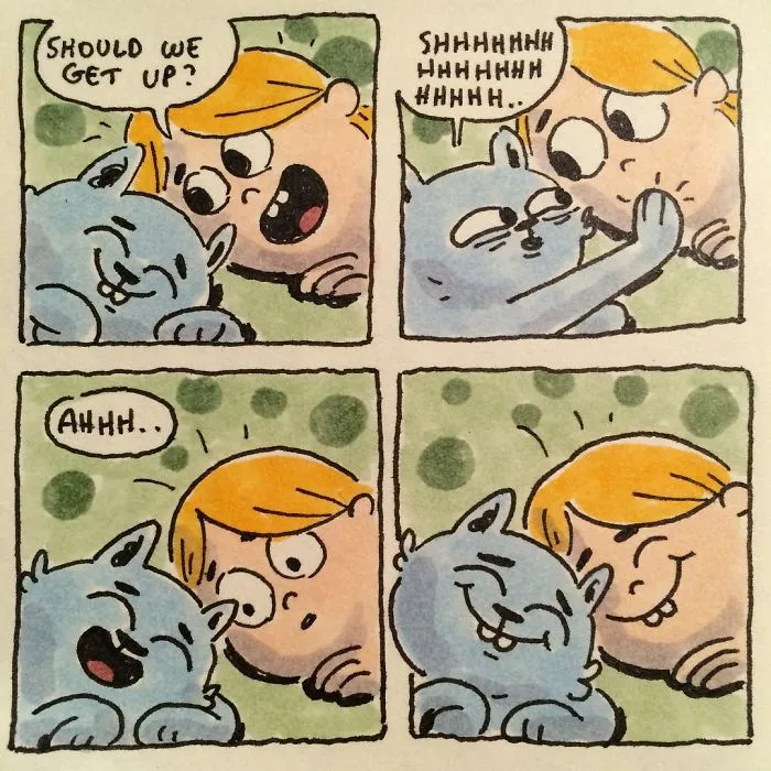 I Capture What It's Like Living With My Cats