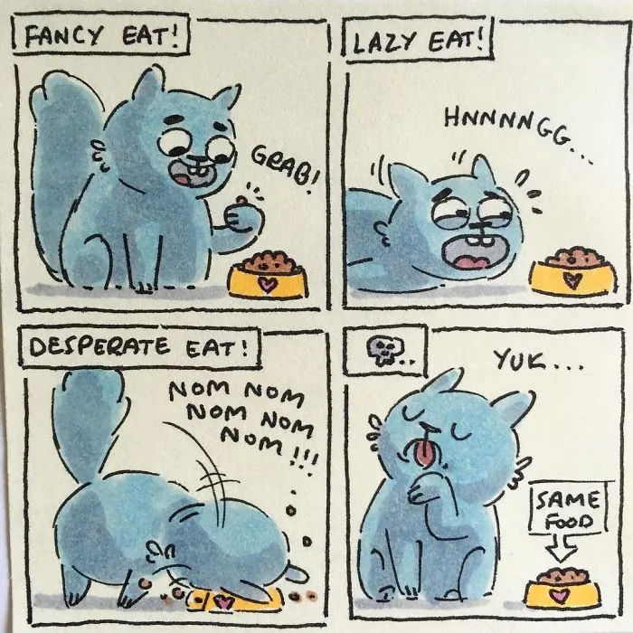 I Capture What It's Like Living With My Cats