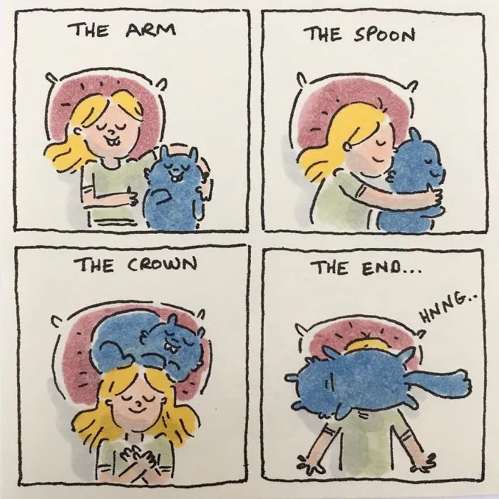 I Capture What It's Like Living With My Cats