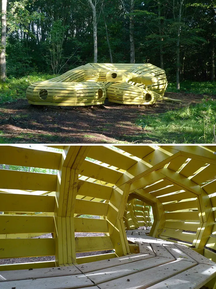 Serpiente en el bosque de MeldgÅrd