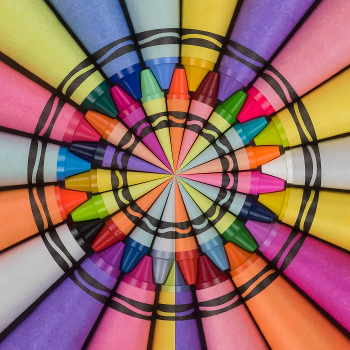 A Colorful Crayon Image, In Tribute To Our Dear Dandelion Crayon, R.i.p.