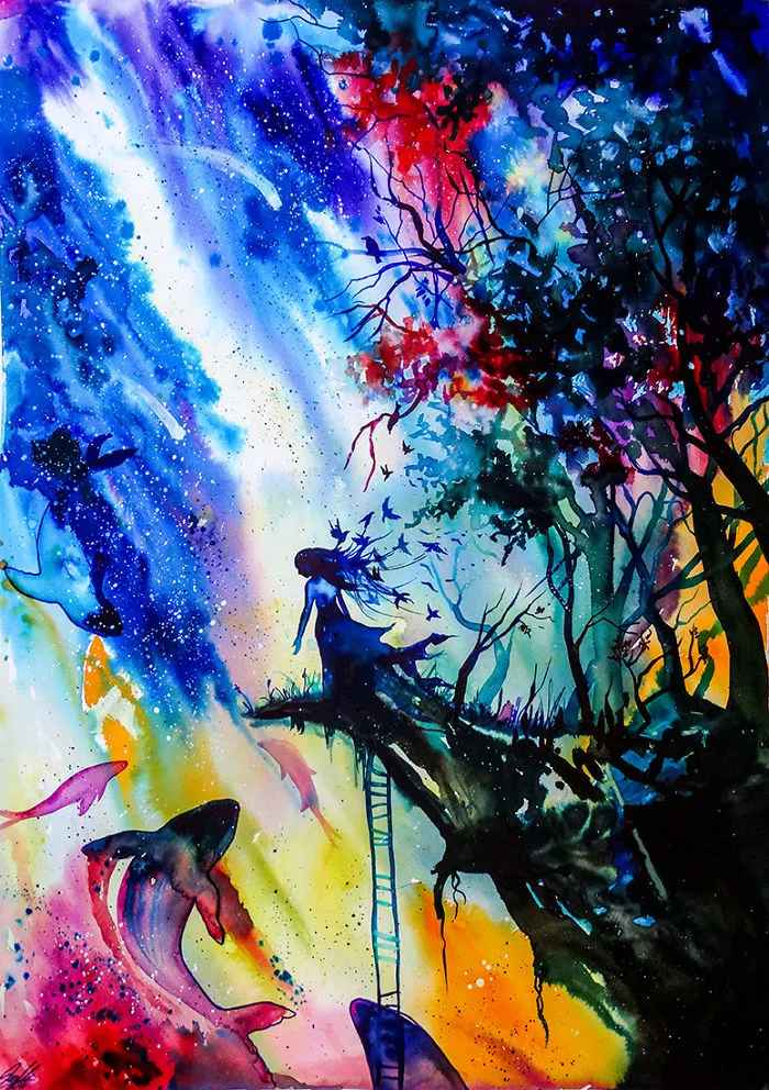 I Paint Mind Blowing Nature, What We Never Rein In And Can’t Describe With A Million Words