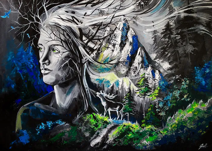 I Paint Mind Blowing Nature, What We Never Rein In And Can’t Describe With A Million Words