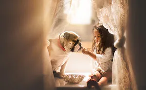 I Tried Photographing My Daughter And My Dog And This Is What Happened