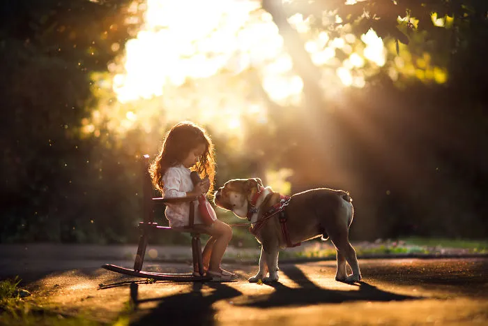 I Tried Photographing My Daughter And My Dog And This Is What Happened