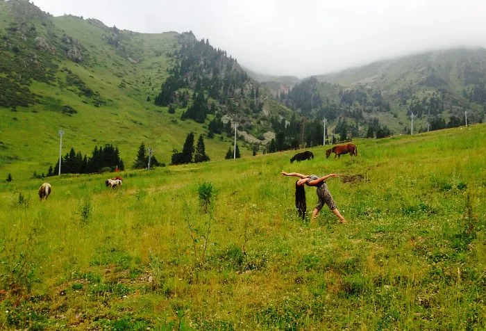 Almaty, Kazakhstan At Shymbulak. Photo Credit Random Tourist