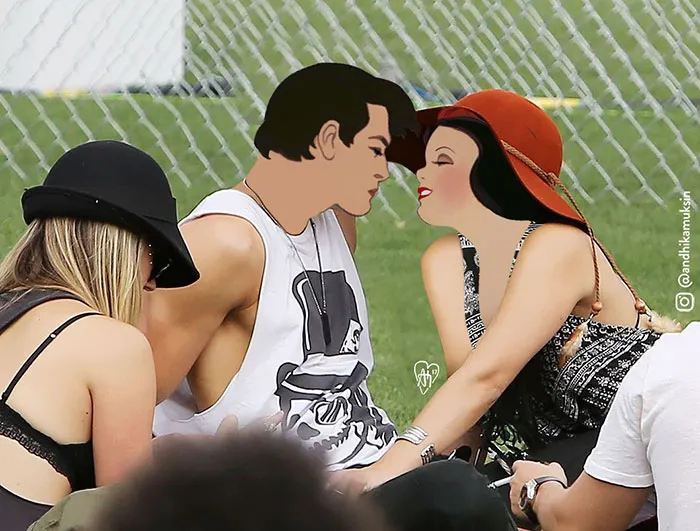Este artista photoshopea a personajes Disney en las fotos de celebridades