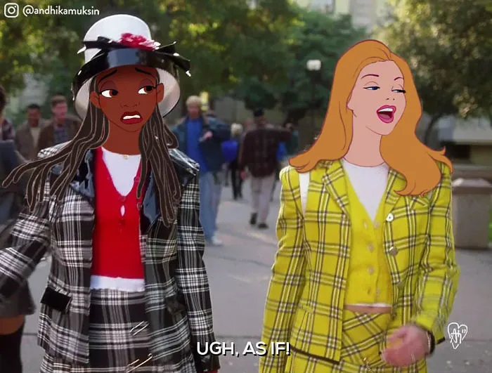 Artist Photoshops Disney Princesses Into Celebrity Photos