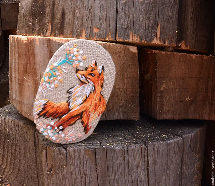 Russian Artist Anna Fedorenko Creates Tiny Replicas Of Paintings Using Embroidery