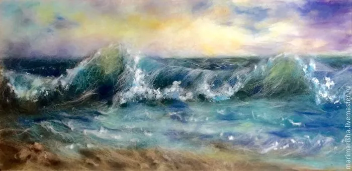 Wool Watercolours By Marina Akserova