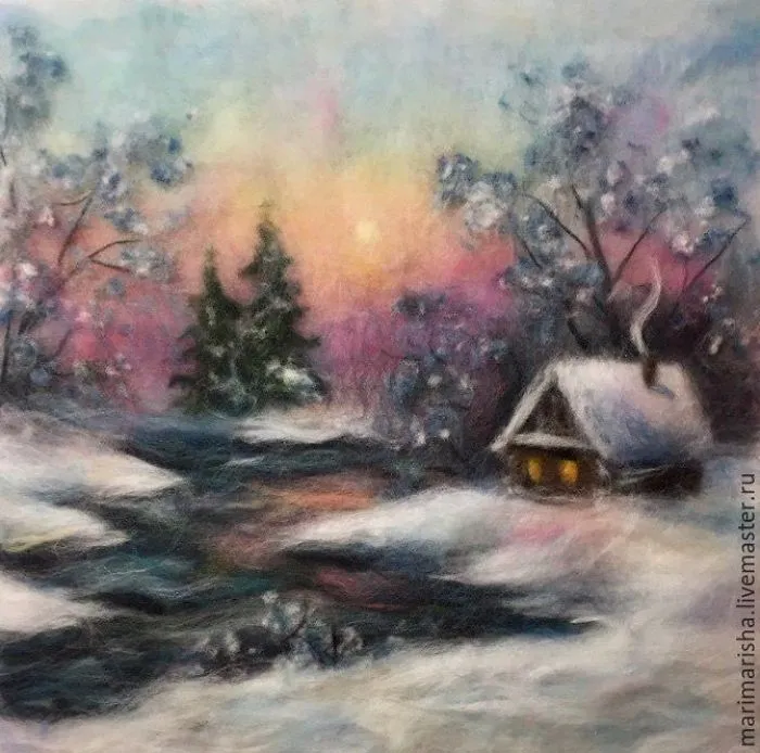 Wool Watercolours By Marina Akserova