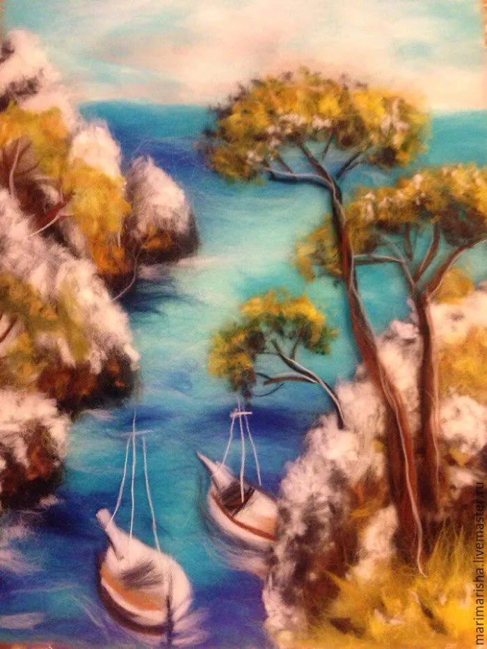 Wool Watercolours By Marina Akserova
