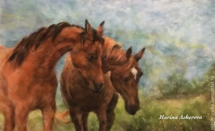 Wool Watercolours By Marina Akserova