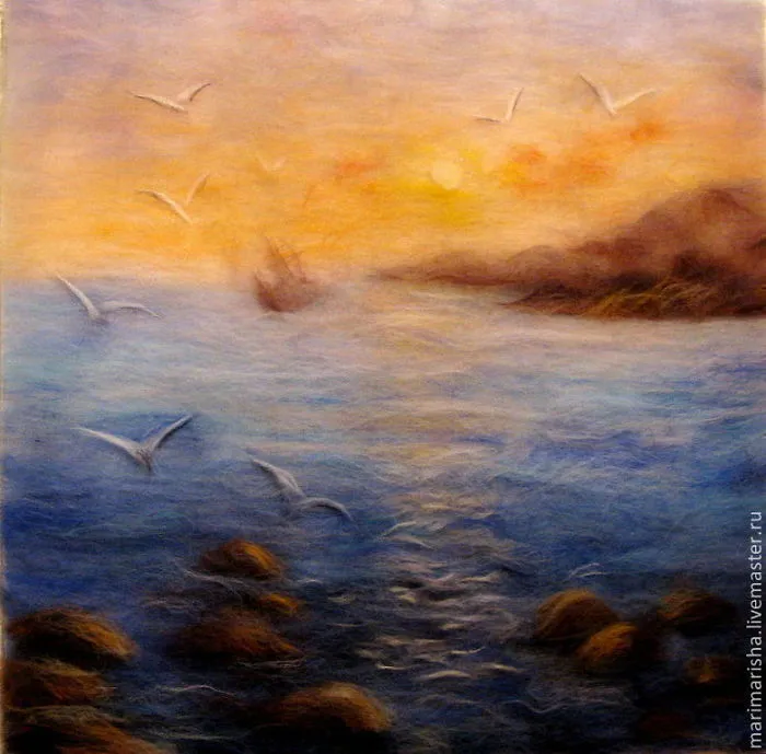 Wool Watercolours By Marina Akserova