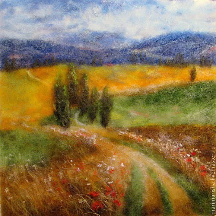 Wool Watercolours By Marina Akserova