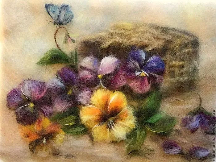 Wool Watercolours By Marina Akserova