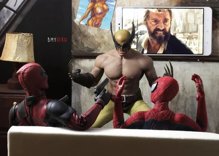 Hero Figures Can Be Found In Amusing Compositions