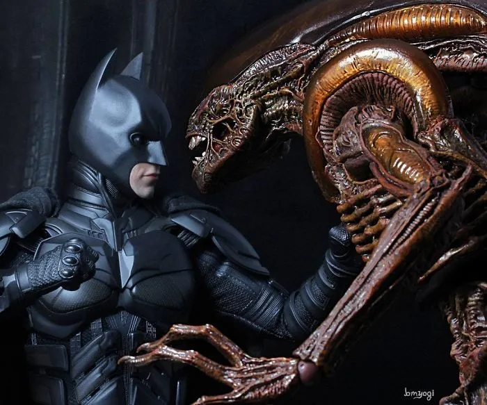 Hero Figures Can Be Found In Amusing Compositions