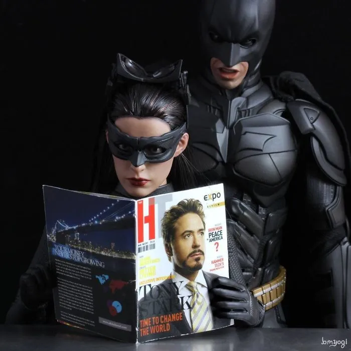 Hero Figures Can Be Found In Amusing Compositions