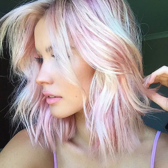 Holographic Hair Is Here And It's The Hottest Hair Trend Of 2017