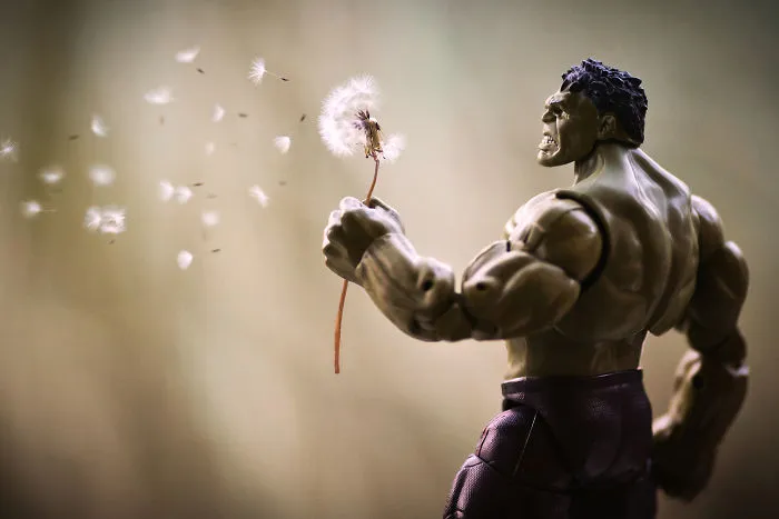 "Hulk Finds Happy Place"