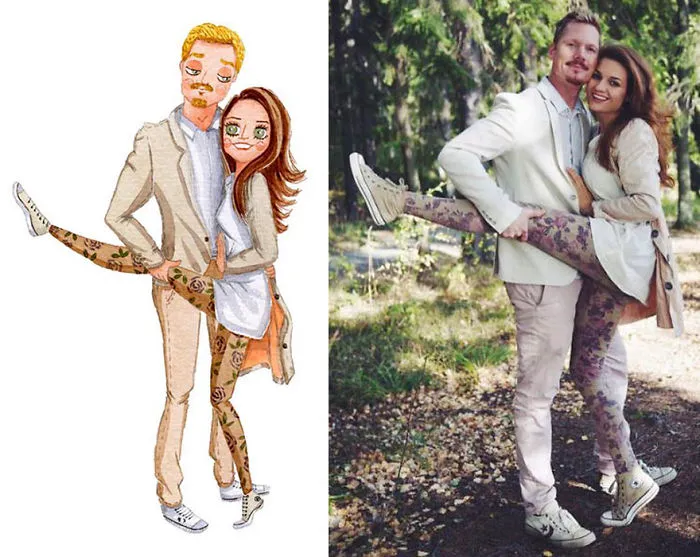 I Turn People Into Animated Characters