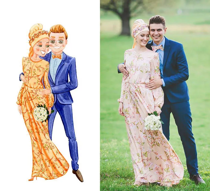I Turn People Into Animated Characters