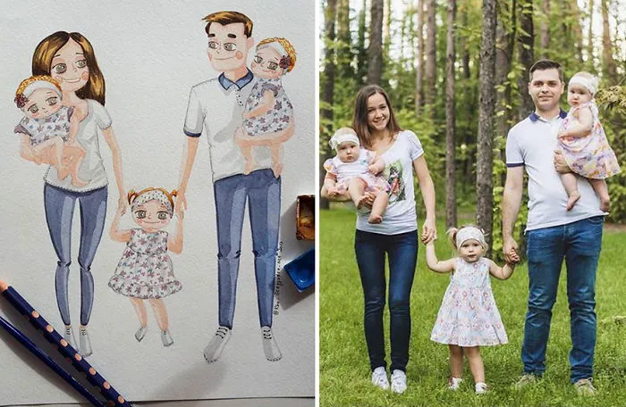 I Turn People Into Animated Characters