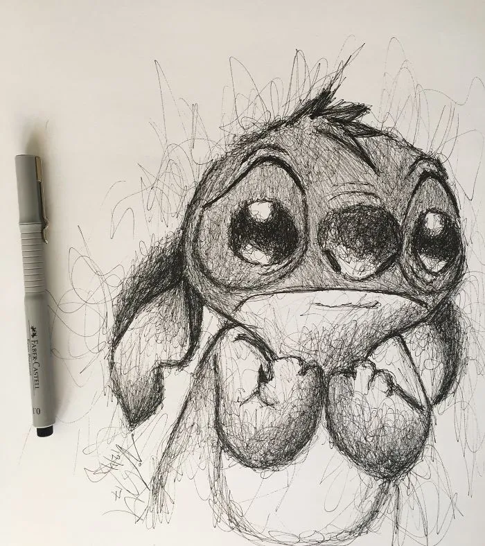 I Scribble My Favorite Cartoon Characters