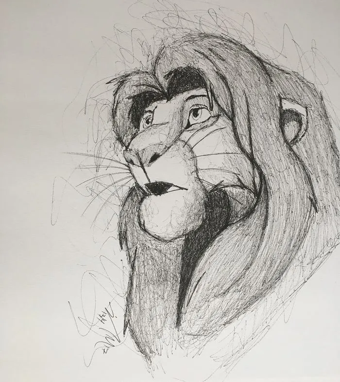 I Scribble My Favorite Cartoon Characters