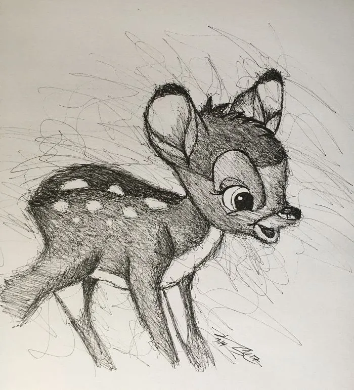 I Scribble My Favorite Cartoon Characters