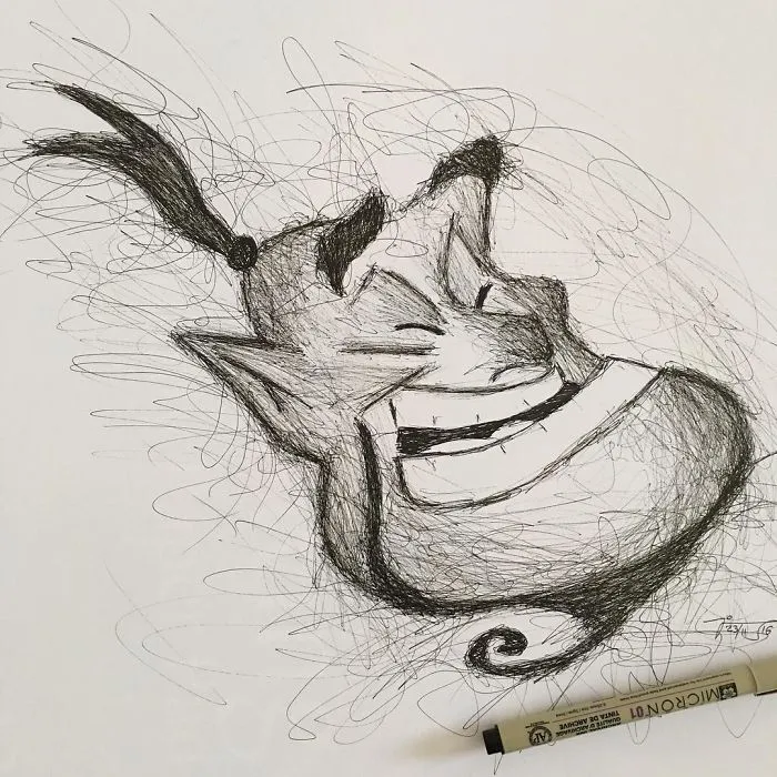 I Scribble My Favorite Cartoon Characters