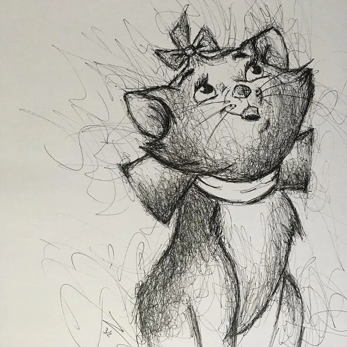 I Scribble My Favorite Cartoon Characters
