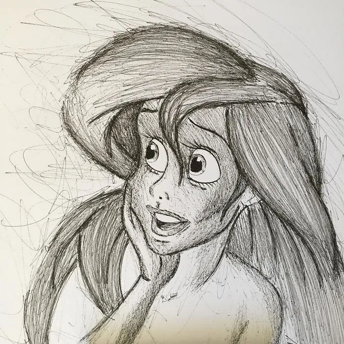 I Scribble My Favorite Cartoon Characters
