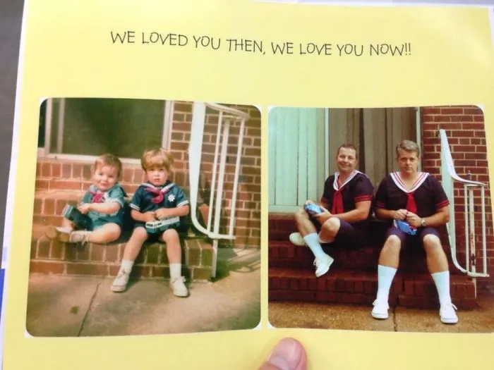 For Mom, 40 Years Apart